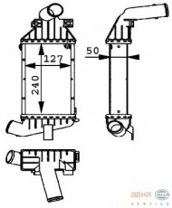 Теплообменник BEHR HELLA SERVICE 8ML 376 723-121