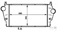 Теплообменник BEHR HELLA SERVICE 8ML 376 723-291