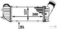 Теплообменник BEHR HELLA SERVICE 8ML 376 723-371