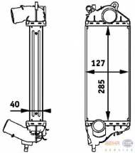 Теплообменник BEHR HELLA SERVICE 8ML 376 723-441