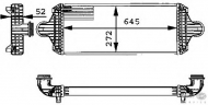 Теплообменник BEHR HELLA SERVICE 8ML 376 723-681