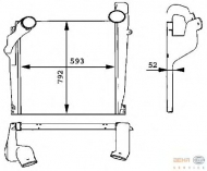 Теплообменник BEHR HELLA SERVICE 8ML 376 724-021