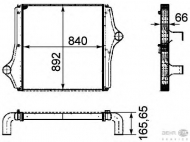 Теплообменник BEHR HELLA SERVICE 8ML 376 724-431