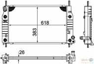 Теплообменник BEHR HELLA SERVICE 8MK 376 724-541