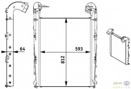 Теплообменник BEHR HELLA SERVICE 8ML 376 728-731