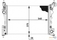 Теплообменник BEHR HELLA SERVICE 8MK 376 728-781