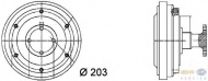 Сцепление BEHR HELLA SERVICE 8MV 376 731-361