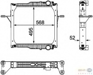 Теплообменник BEHR HELLA SERVICE 8MK 376 733-721