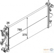 Теплообменник BEHR HELLA SERVICE 8MK 376 745-021