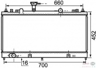 Теплообменник BEHR HELLA SERVICE 8MK 376 750-281