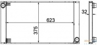 Теплообменник BEHR HELLA SERVICE 8MK 376 753-581