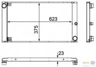 Теплообменник BEHR HELLA SERVICE 8MK 376 754-101