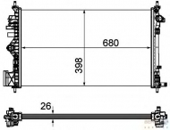 Теплообменник BEHR HELLA SERVICE 8MK 376 754-331