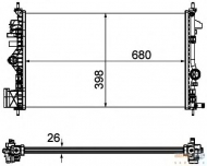 Теплообменник BEHR HELLA SERVICE 8MK 376 754-351