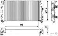 Теплообменник BEHR HELLA SERVICE 8MK 376 754-441