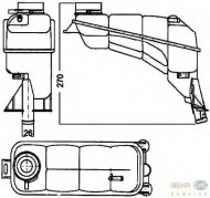 Резервуар BEHR HELLA SERVICE 8MA 376 755-121