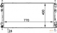 Теплообменник BEHR HELLA SERVICE 8MK 376 755-321