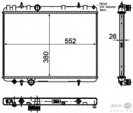 Теплообменник BEHR HELLA SERVICE 8MK 376 755-331