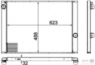 Теплообменник BEHR HELLA SERVICE 8MK 376 755-591
