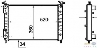 Теплообменник BEHR HELLA SERVICE 8MK 376 756-501