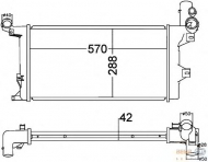 Теплообменник BEHR HELLA SERVICE 8MK 376 758-031