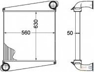 Теплообменник BEHR HELLA SERVICE 8ML 376 758-191