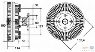 Сцепление BEHR HELLA SERVICE 8MV 376 758-551