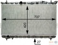 Теплообменник BEHR HELLA SERVICE 8MK 376 762-311