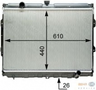 Теплообменник BEHR HELLA SERVICE 8MK 376 763-311
