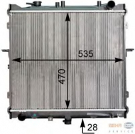 Теплообменник BEHR HELLA SERVICE 8MK 376 763-501