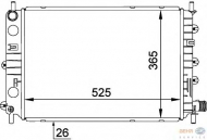 Теплообменник BEHR HELLA SERVICE 8MK 376 764-001