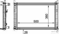 Теплообменник BEHR HELLA SERVICE 8MK 376 764-321