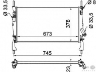Теплообменник BEHR HELLA SERVICE 8MK 376 764-401