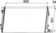 Теплообменник BEHR HELLA SERVICE 8MK 376 765-121