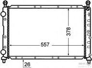Теплообменник BEHR HELLA SERVICE 8MK 376 766-101