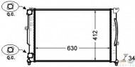 Теплообменник BEHR HELLA SERVICE 8MK 376 766-351