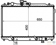 Теплообменник BEHR HELLA SERVICE 8MK 376 769-531