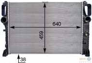 Теплообменник BEHR HELLA SERVICE 8MK 376 769-791