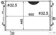 Теплообменник BEHR HELLA SERVICE 8MK 376 774-041