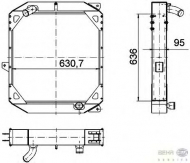 Теплообменник BEHR HELLA SERVICE 8MK 376 774-591