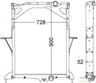 Теплообменник BEHR HELLA SERVICE 8MK 376 775-001
