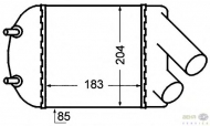 Теплообменник BEHR HELLA SERVICE 8ML 376 776-501