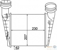 Теплообменник BEHR HELLA SERVICE 8ML 376 776-631