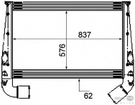 Теплообменник BEHR HELLA SERVICE 8ML 376 777-061