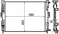 Теплообменник BEHR HELLA SERVICE 8MK 376 781-131