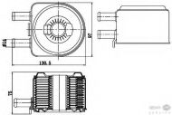 Теплообменник BEHR HELLA SERVICE 8MO 376 783-791
