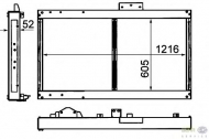 Теплообменник BEHR HELLA SERVICE 8MK 376 792-101