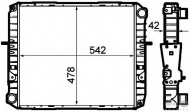 Теплообменник BEHR HELLA SERVICE 8MK 376 792-191