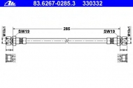 Шлангопровод ATE 83.6267-0285.3