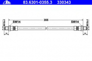 Шлангопровод ATE 83.6301-0355.3